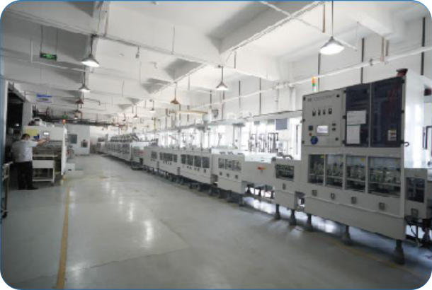 Horizontal etching line